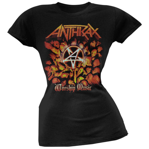 Anthrax - Worship Music Juniors T-Shirt