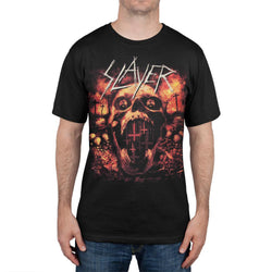 Slayer - Cross N Skull T-Shirt