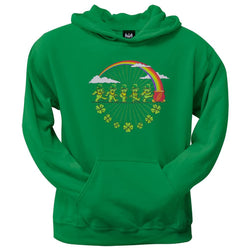 Grateful Dead - Leprechaun Bears Kelly Green Pullover Hoodie