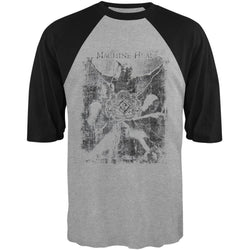 Machine Head - Live Collage Crest Raglan