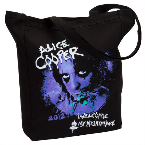 Alice Cooper - Welcome 2 My Nightmare 2012 Tour Tote Bag