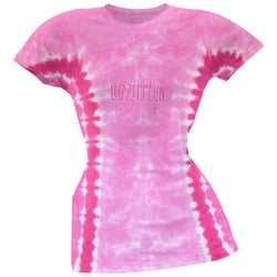 Led Zeppelin - Logo Tie Dye Juniors T-Shirt