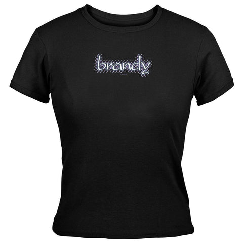 Brandy - Dots Logo Junior's Babydoll T-Shirt