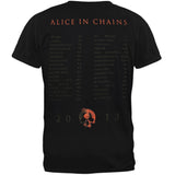 Alice In Chains - Fetal 2013 Miami Montreal Tour T-Shirt