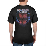Alice In Chains - Play Button Scranton Las Vegas Tour T-Shirt
