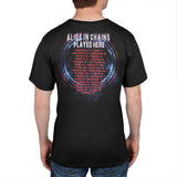 Alice In Chains - Play Button Miami to Montreal Tour T-Shirt