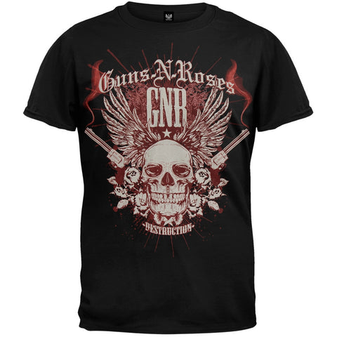Guns N' Roses - Destruction Skull Tour T-Shirt