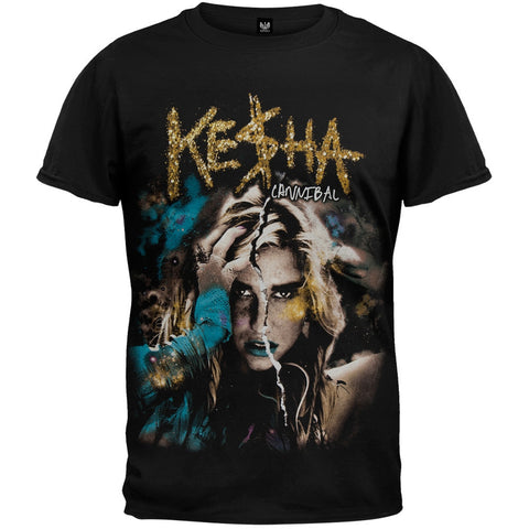 Ke$ha - Cannibal EP Cover 2011 Tour T-Shirt