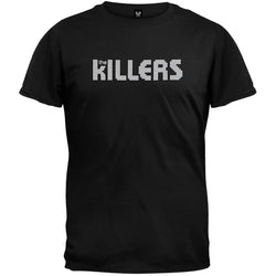 The Killers - White Logo Soft T-Shirt