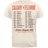 Mumford & Sons - Calgary Telluride 2013 Tour Soft T-Shirt