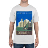Mumford & Sons -  East Coast 2013 Tour Soft T-Shirt