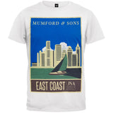 Mumford & Sons -  East Coast 2013 Tour Soft T-Shirt