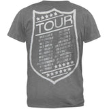 Mumford & Sons - Shield 2013 Tour Soft Grey T-Shirt