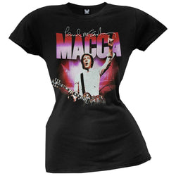 Paul McCartney - Pink Lights Macca Juniors T-Shirt