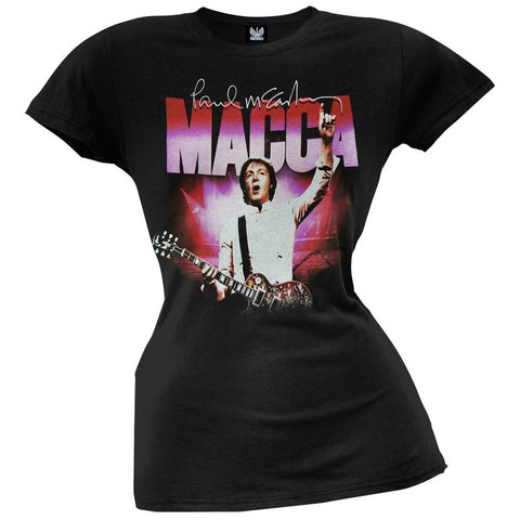 Paul McCartney - Pink Lights Macca Juniors T-Shirt