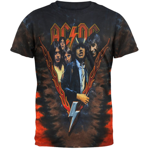 AC/DC - Highway To Hell Tie-Dye T-Shirt
