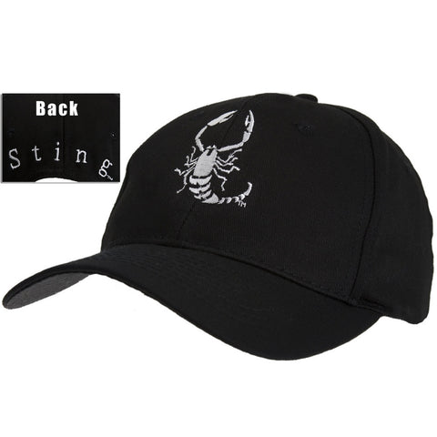 Sting - Scorpion - Baseball Cap - Black