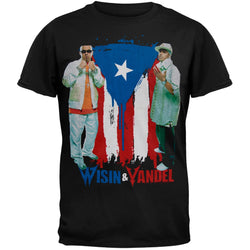 Wisin & Yandel - Puerto Rico Portrait T-Shirt