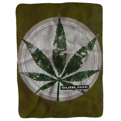 Sublime - Pot Leaf Logo Fleece Blanket