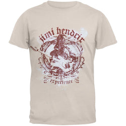 Jimi Hendrix - Experienced White Sprayed Logo T-Shirt