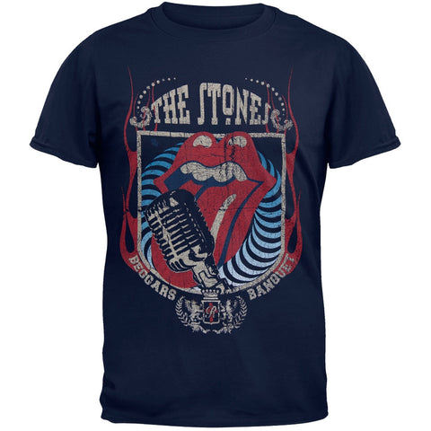 Rolling Stones - Beggars Banquet Mic Logo T-Shirt