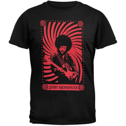 Jimi Hendrix - Red Logo T-Shirt