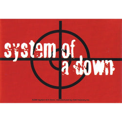 System Of A Down - Target - Decal