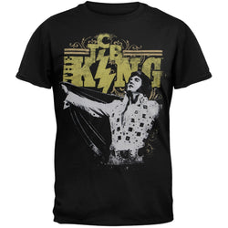 Elvis Presely - The King Adult T-Shirt